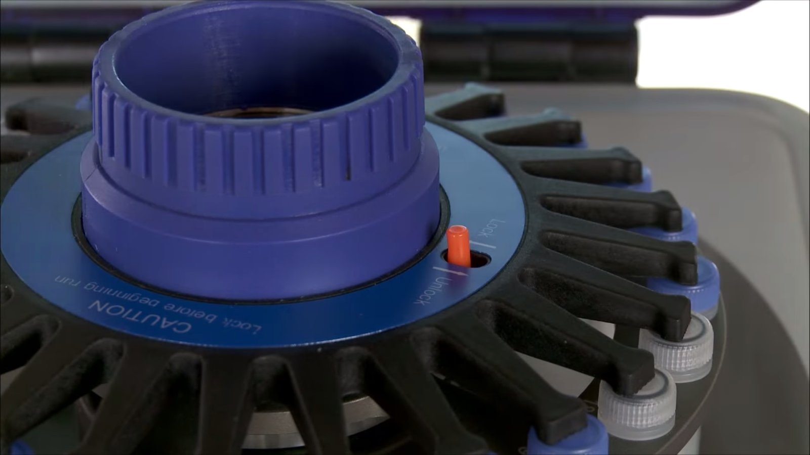 tubos L-Beader rotor 24 amostras zoom