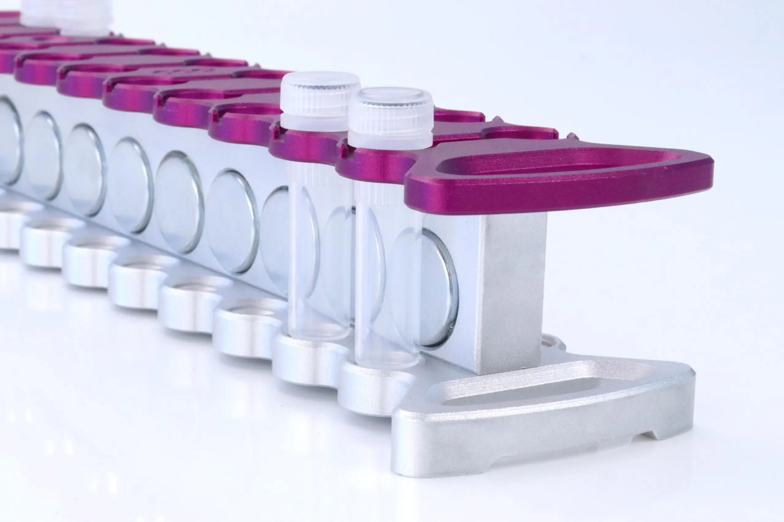 estante magnética com tubo