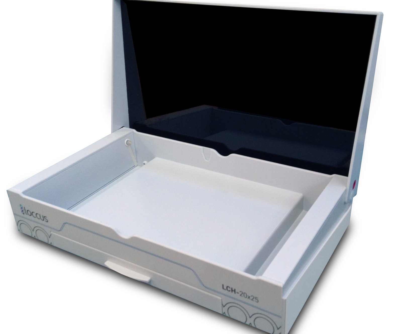 LCH-20x25 aberta e sem bandeja