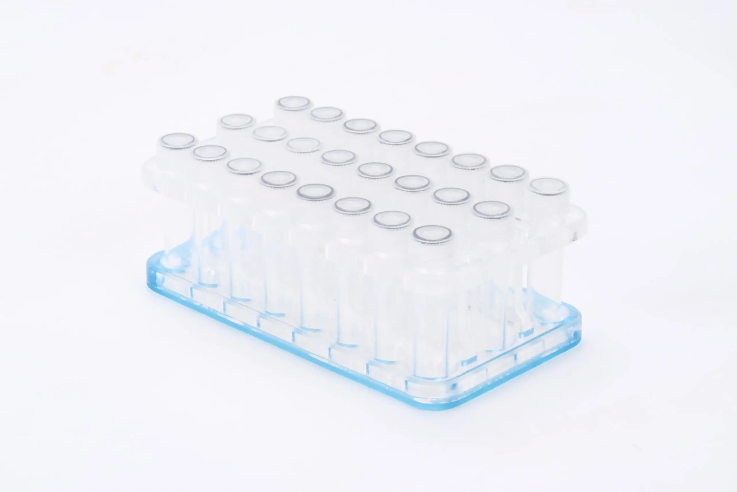 Base para acomodar os 24 microtubos para o L-Beader Beads Dispenser, Loccus.